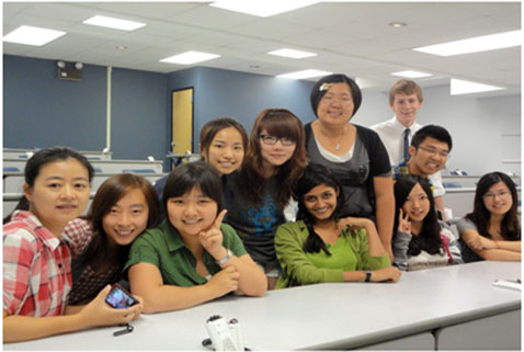 Winner from LIBA in 2011 Ms Shaan at University of Dayton (Seated Third From Right)